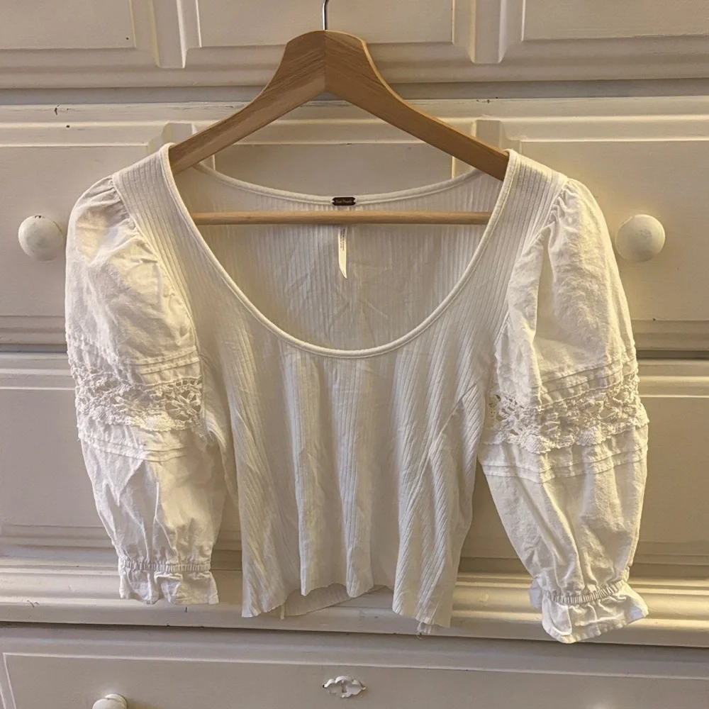 Free People Something Special Tee in Ivory